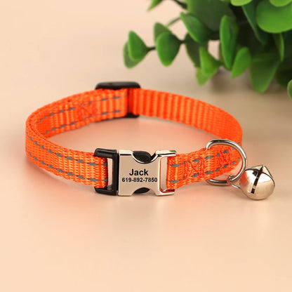 Katzenhalsband personalisierbarpen