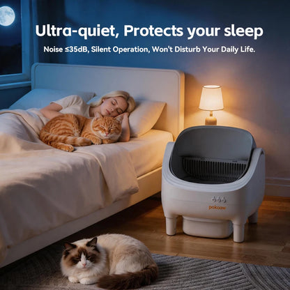 Intelligente Selbstreinigende Automatische Katzentoilette