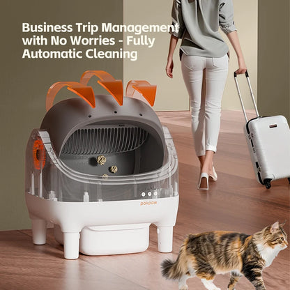 Intelligente Selbstreinigende Automatische Katzentoilette
