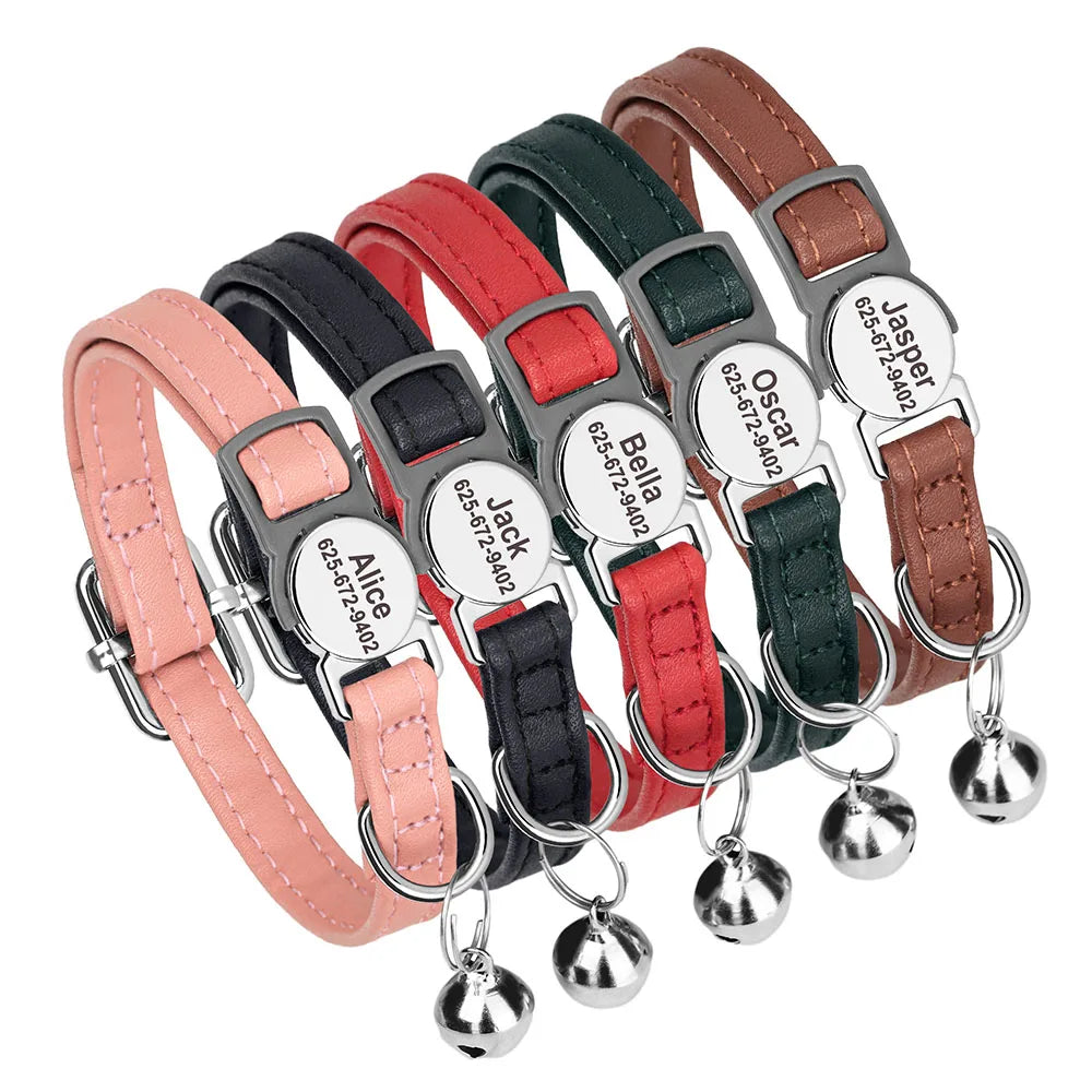 Katzenhalsband personalisierbarpen