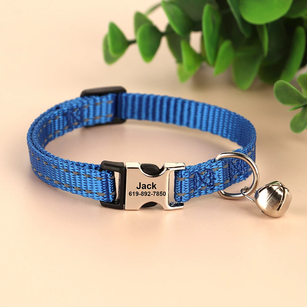 Katzenhalsband personalisierbarpen