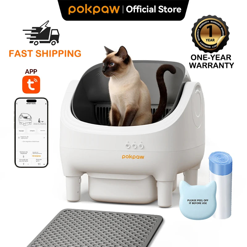Intelligente Selbstreinigende Automatische Katzentoilette