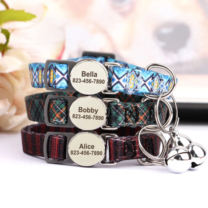 Katzenhalsband personalisierbarpen